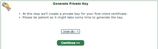 Generate Private Key